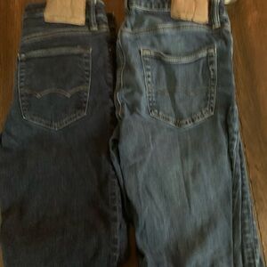 Blue Denim American Eagle Next Level Air Flex Jeans Set